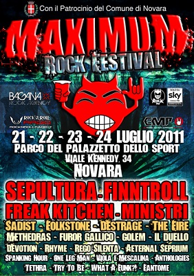 MetalWave Live-Report ::: «Maximum Rock Festival» Sepultura + Sadist + Methedras + Devotion + Tethra