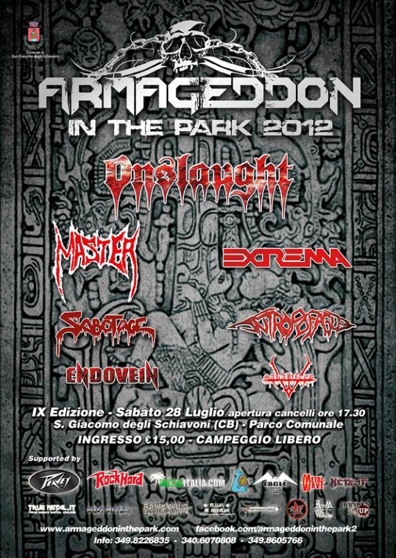 Armageddon In The Park 2012 | MetalWave.it Live Reports