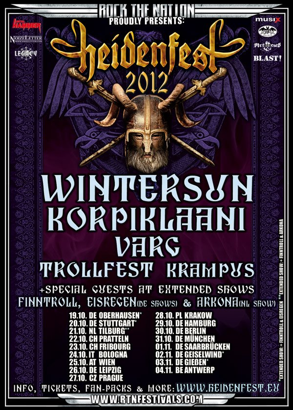 MetalWave Live-Report ::: «Heidenfest 2012» 