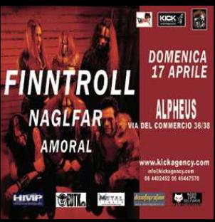 MetalWave Live-Report ::: Finntroll + Naglfar + Amoral