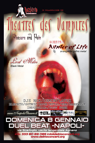 MetalWave Live-Report ::: Theatres des Vampires + Winter Of Life + Lord Milos