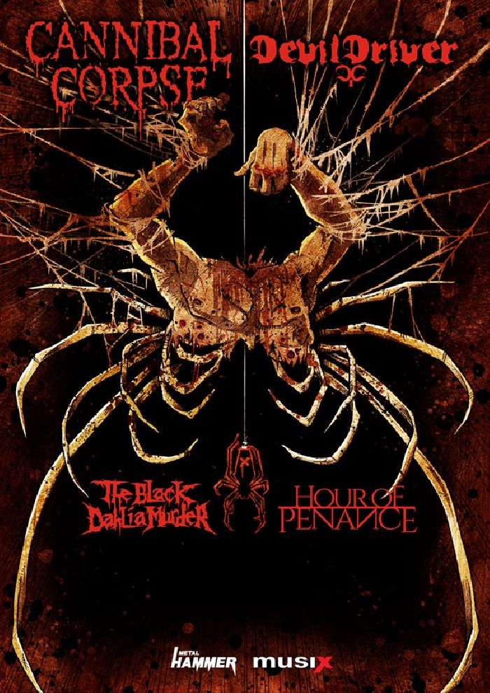 MetalWave Live-Report ::: Cannibal Corpse + DevilDriver + The Black Dahila Murder + Hour of Penance