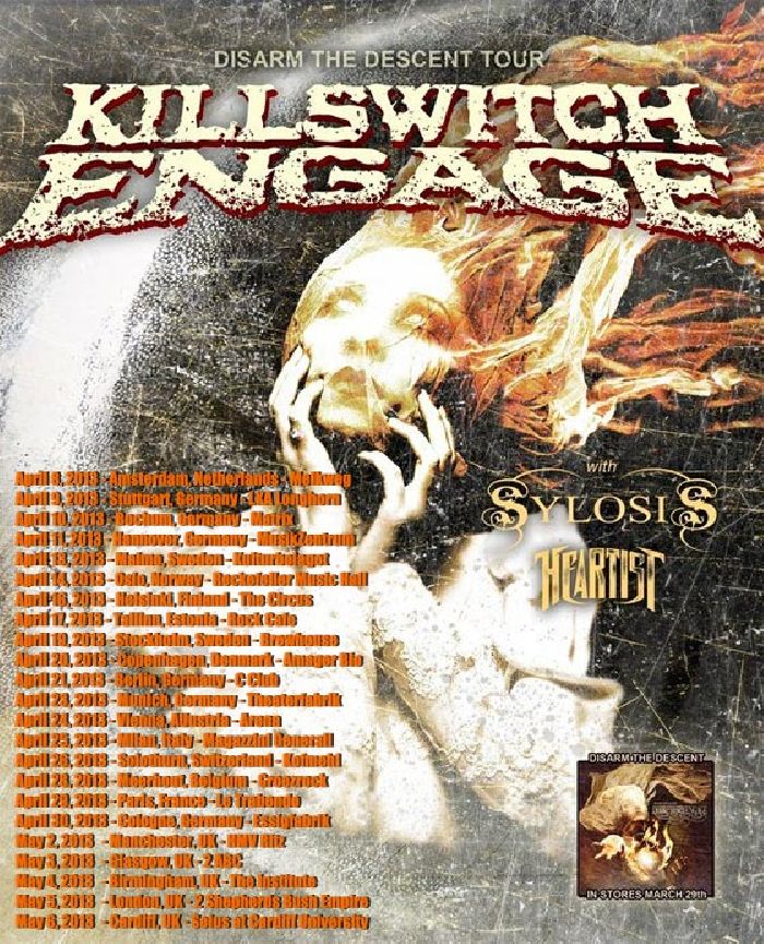 MetalWave Live-Report ::: Killswitch Engage + Sylosis + HeArtist