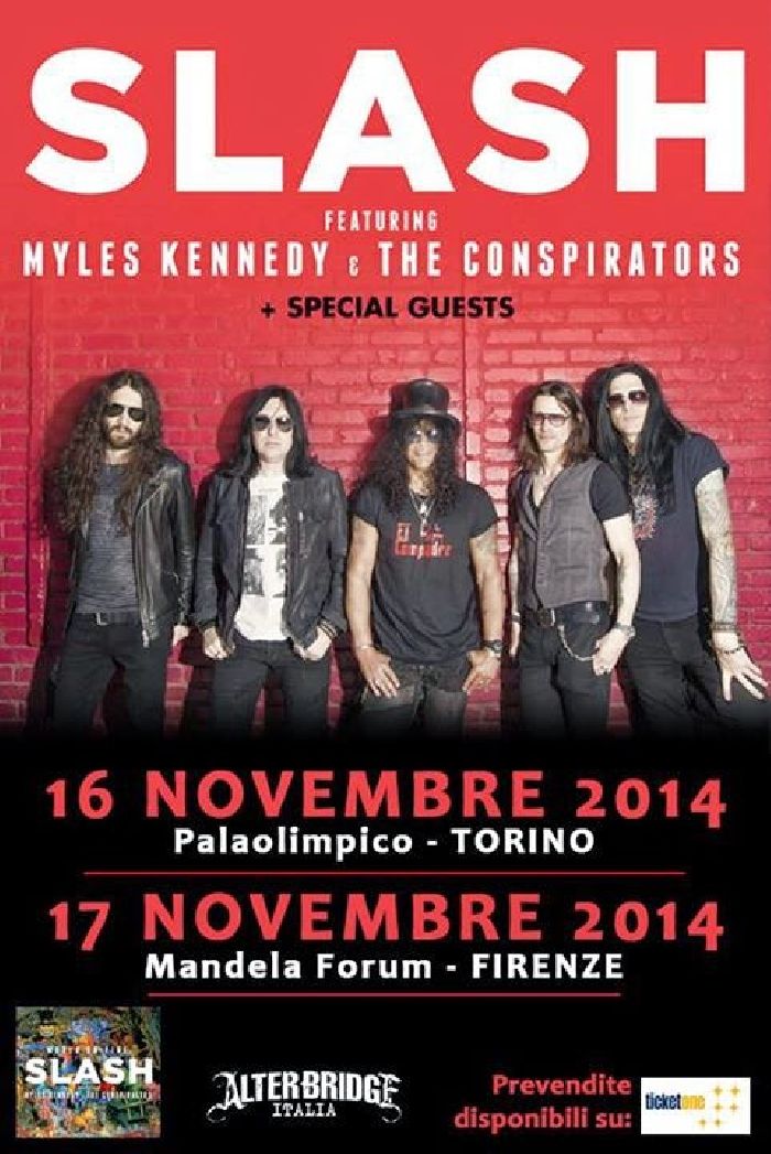 MetalWave Live-Report ::: Slash Featuring Myles Kennedy and the Cospirators