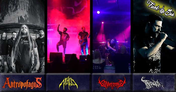 MetalWave Live-Report ::: «Antropofagus + Nihilo + Gravestone + Thecodontion» Antropofagus + Nihilo + Gravestone + Thecodontion