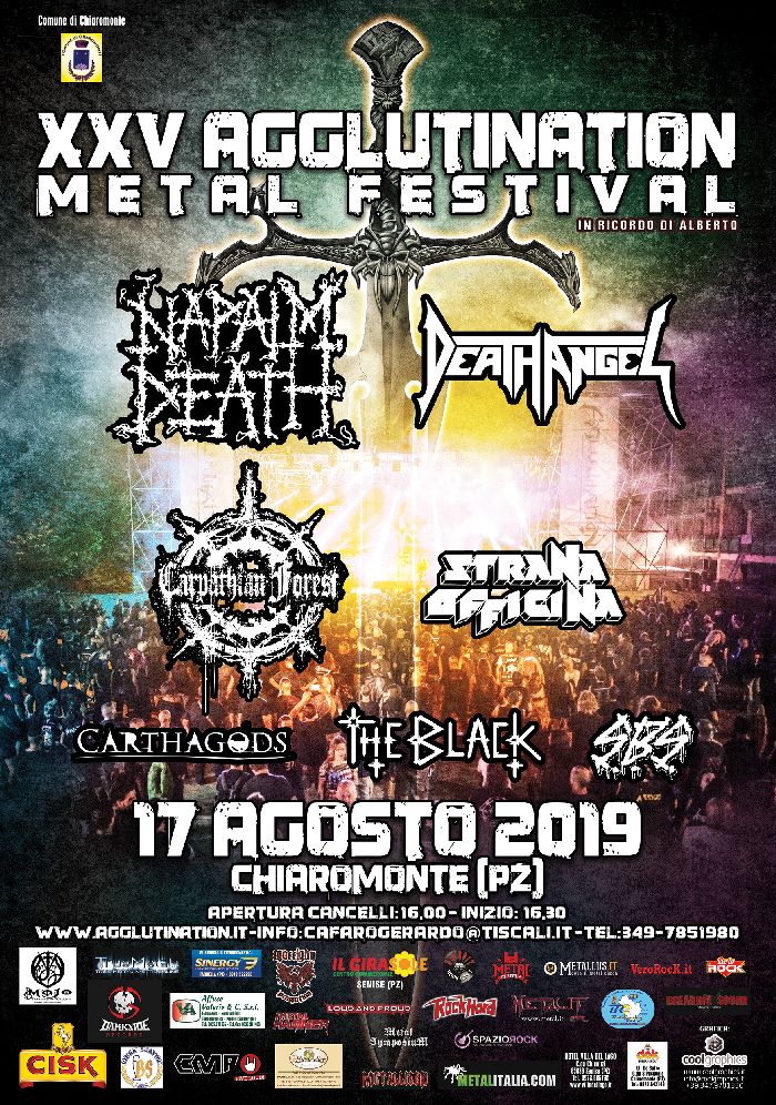 MetalWave Live-Report ::: «Agglutination Festival 2019» Napalm Death + Death Angel + Carpathian Forest + Strana Officina + Carthagods + The Black + Scream Baby Scream