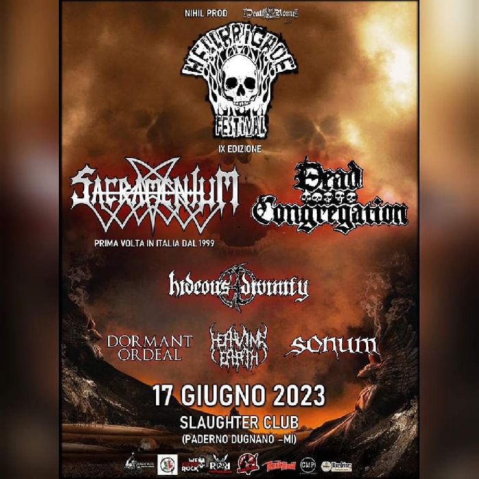 MetalWave Live-Report ::: «IX HELLBRIGADE FESTIVAL» Sacramentum + Dead Congregation + Hideous Divinity + Heaving Earth + Dormant Ordeal + Sonum