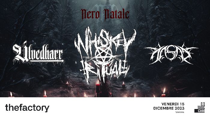 MetalWave Live-Report ::: «Nero Natale 2023» Whiskey Ritual + Ulvedharr + Aashar