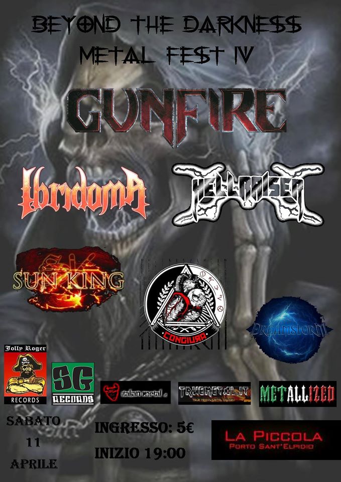 BEYOND THE DARKNESS METAL FEST: il bill della quarta edizione