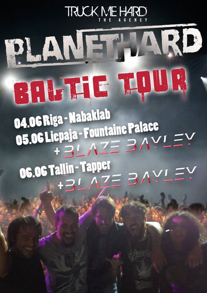 PLANETHARD: minitour con Blaze Bayley