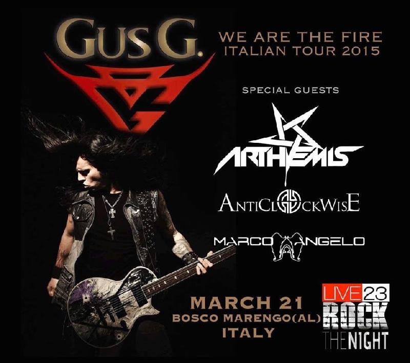 ESP ITALIA: chitarra LTD in REGALO sabato sera al LIVE23 con GUS G