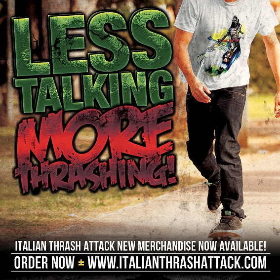 ITALIAN THRASH ATTACK: rinnovata edizione della linea di abbigliamento