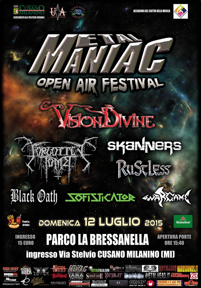 METAL MANIAC FESTIVAL: i dettagli della data a Cusano Milanino