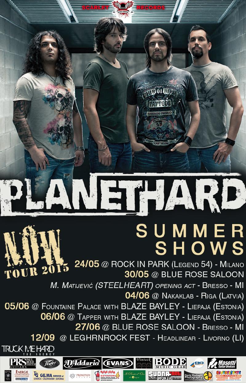 PLANETHARD: annunciate le date estive