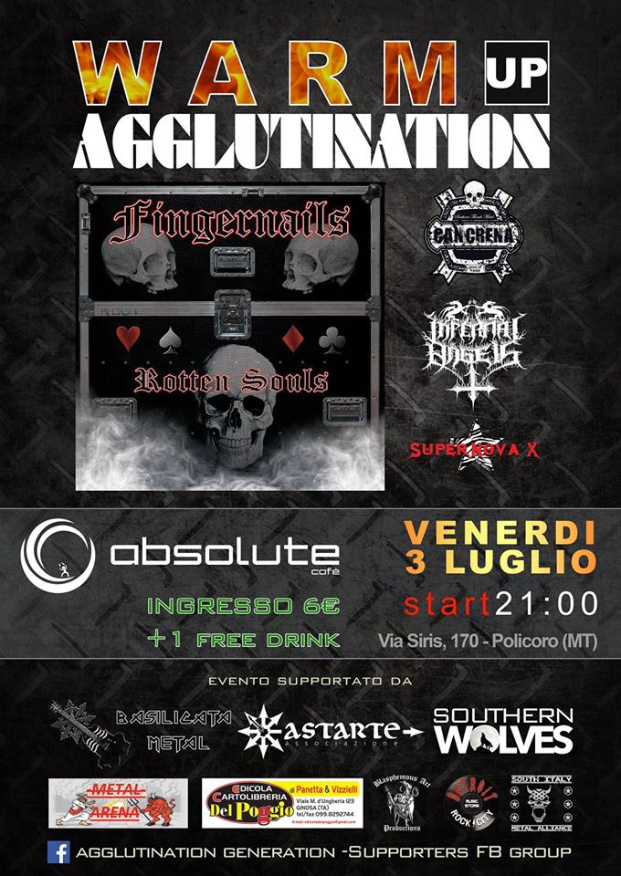 WARM–UP AGGLUTINATION 2015: i dettagli della serata