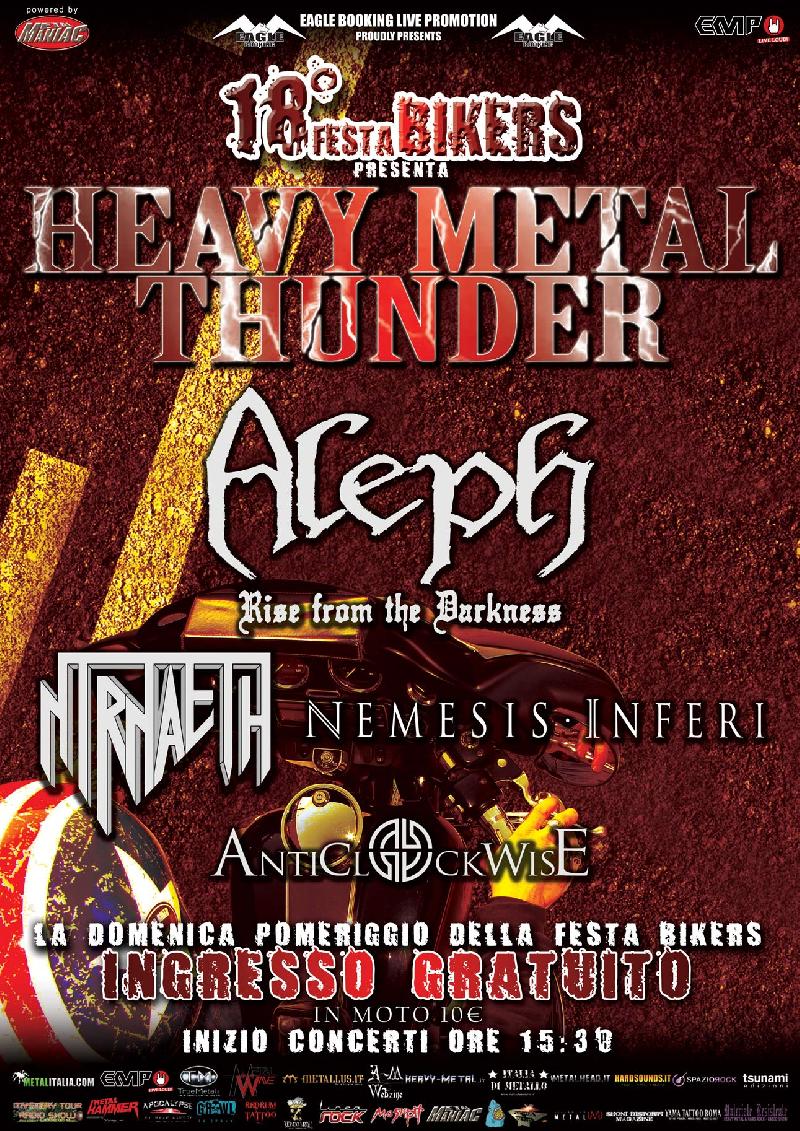 HEAVY METAL THUNDER: la domenica pomeriggio della FESTA BIKERS