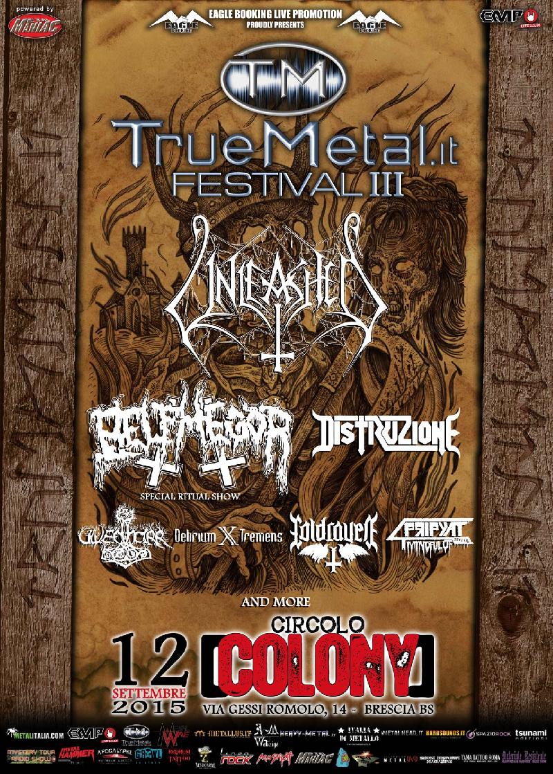 TRUEMETAL.it FESTIVAL 2015: il bill definitivo