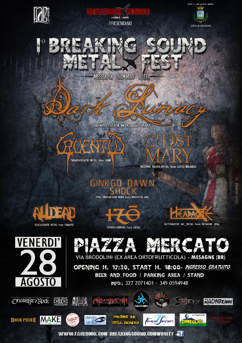 BREAKING SOUND METAL FEST: i dettagli della prima edizione