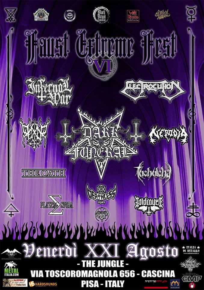 FAUST EXTREME FEST: trailer e ultimi dettagli