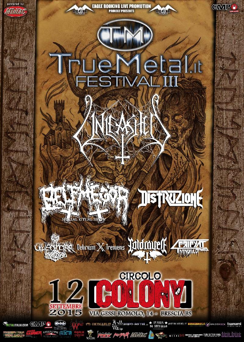TRUEMETAL.it FESTIVAL 2015: dettagli e orari