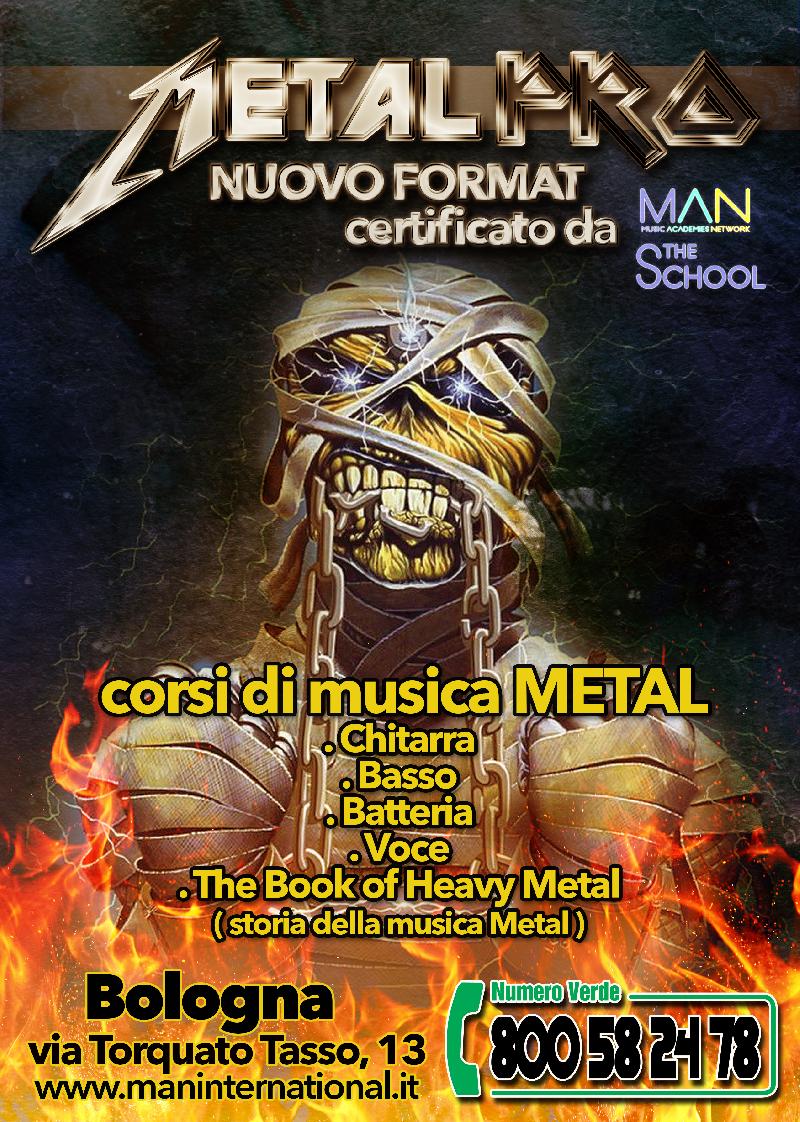 NEURASTHENIA: insegnanti al nuovo corso METAL PRO del Music Academy a Bologna