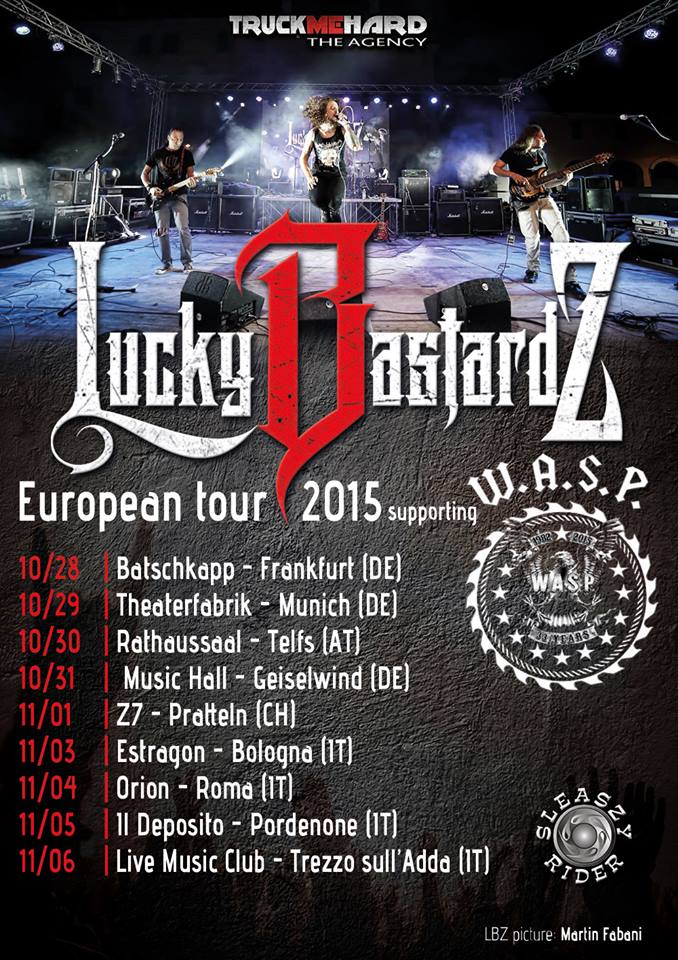 LUCKY BASTARDZ: annunciati come special guest per tour W.A.S.P.