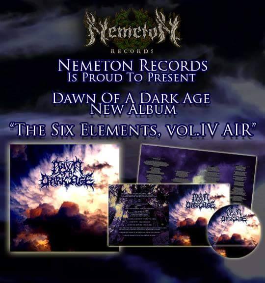 DAWN OF A DARK AGE: in arrivo il nuovo "The Six Elements, Vol IV Air"