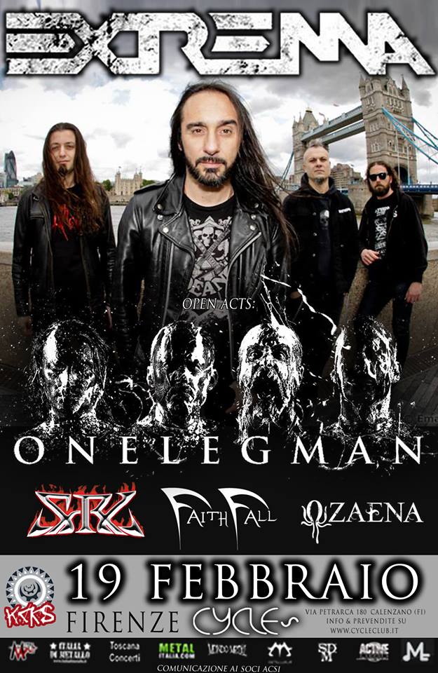 S.R.L.: i dettagli del prossimo live con gli EXTREMA