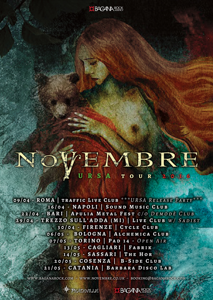 NOVEMBRE: primo singolo e lyric video