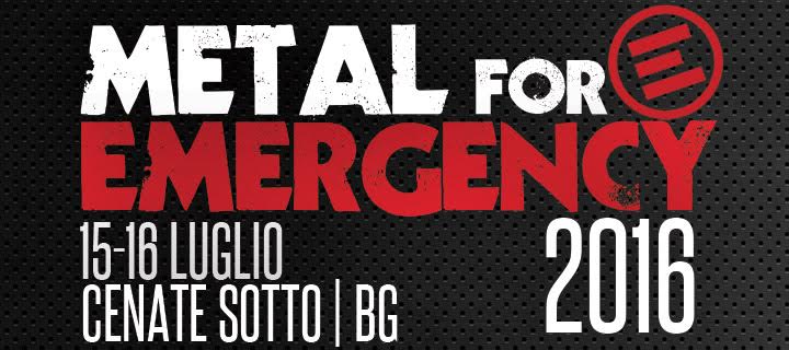 METAL FOR EMERGENCY: confermati Pino Scotto e Rain