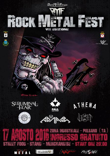 ROCK METAL FEST 2016: pronto il bill ufficiale del concerto a Pulsano