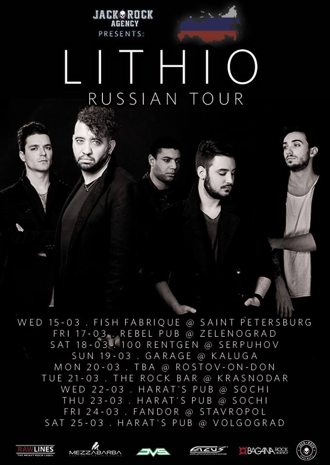 LITHIO: in tour in Russia da Marzo