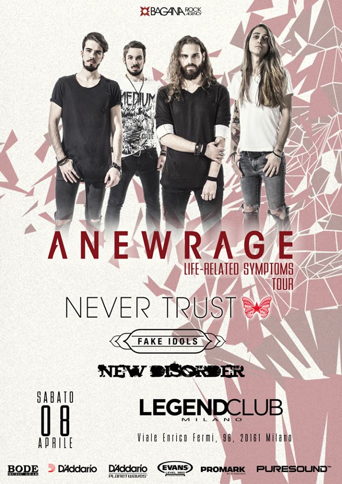 ANEWRAGE: i dettagli del Release Party a Milano