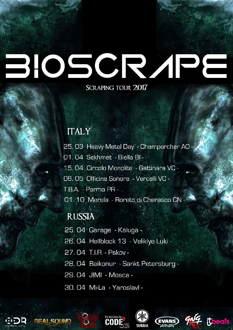 BIOSCRAPE: annunciato lo Scraping Tour 2017