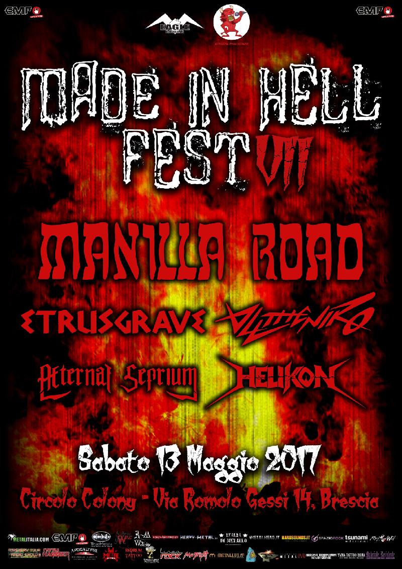 MADE IN HELL FESTIVAL VII: il bill completo