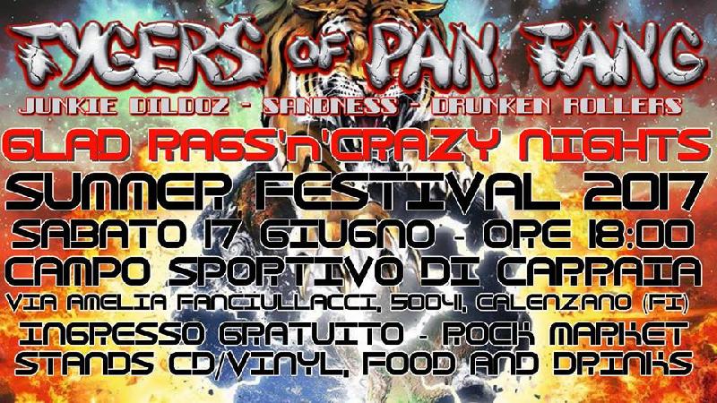 GLAD RAGS & CRAZY NIGHTS FESTIVAL: i dettagli della serata