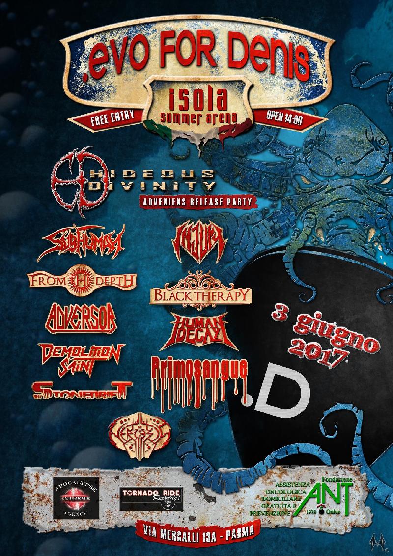 EVO FOR DENIS FESTIVAL 2017: orari e dettagli della quinta edizione