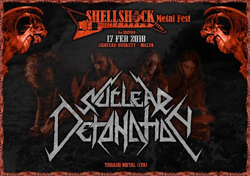 NUCLEAR DETONATION: allo Shellshock Metal Fest di Malta