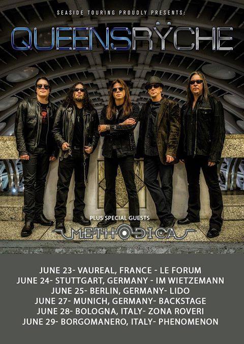METHODICA: di nuovo in tour con i Queensryche