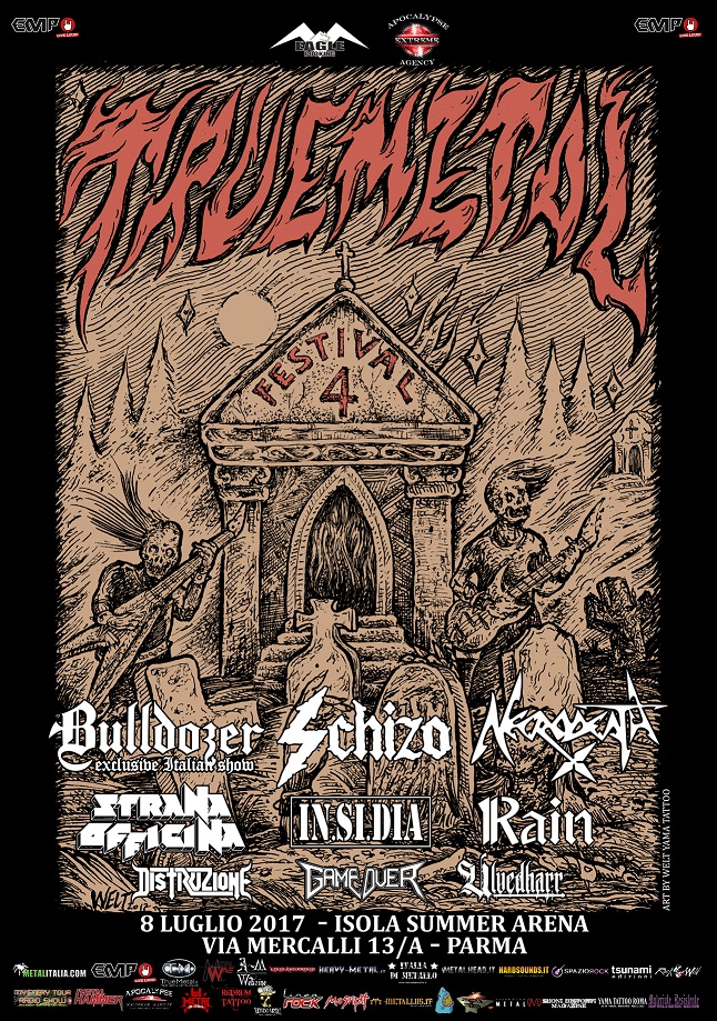 TRUEMETAL.it FESTIVAL 2017: orari e dettagli dell'"Italian Aggression Edition" a Parma