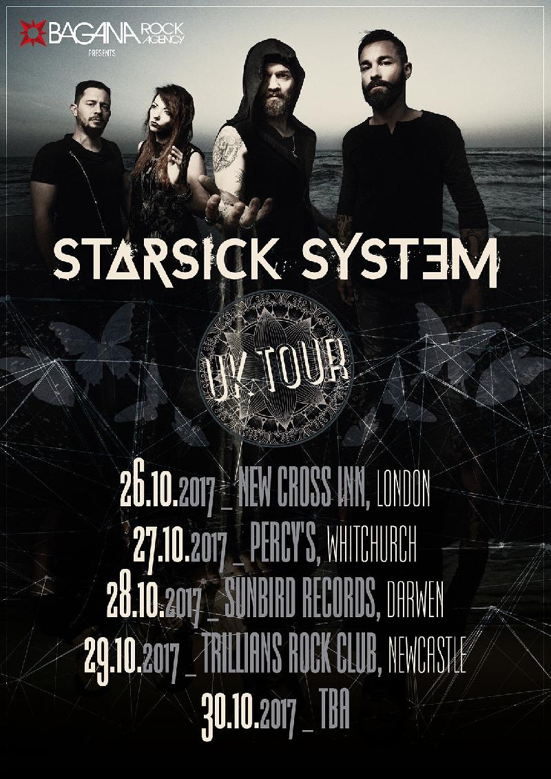 STARSICK SYSTEM: Mini tour nel Regno Unito a Ottobre