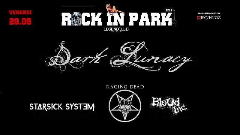 DARK LUNACY: nuova data al Rock In Park di Milano a settembre