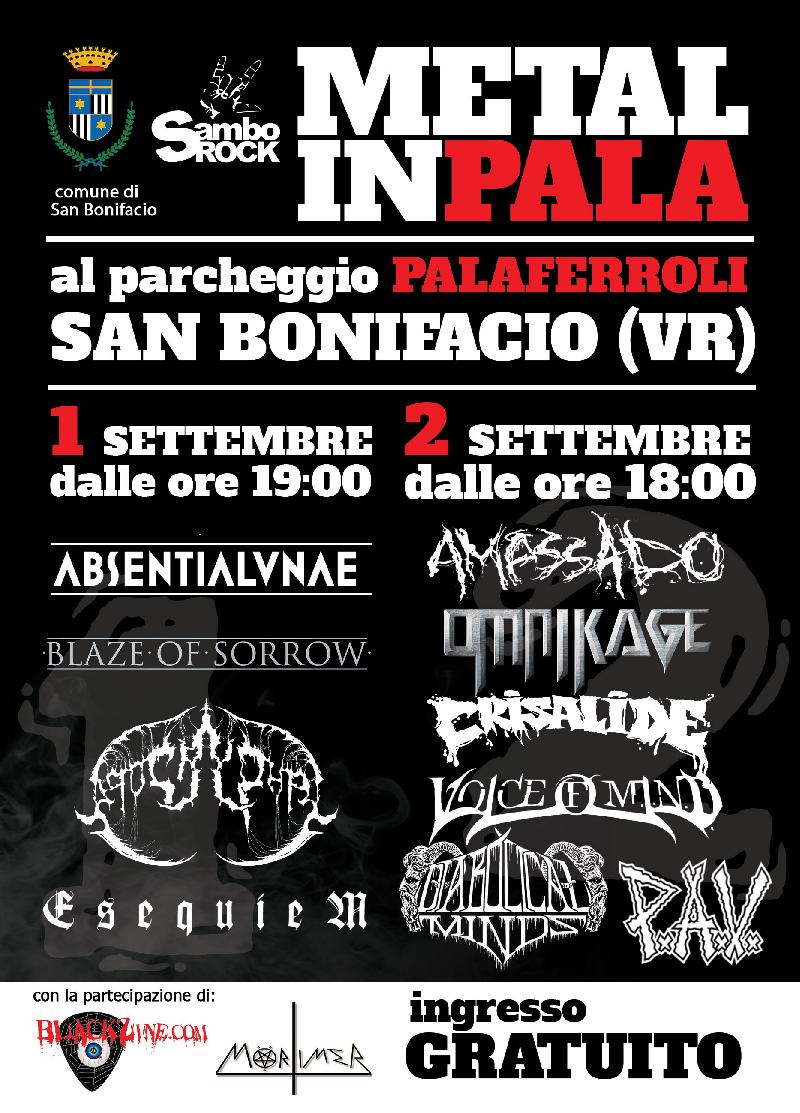 METAL INPALA 2017: la seconda edizione del festival metal in provincia di Verona