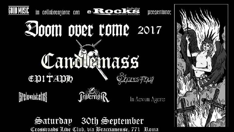 DOOM OVER ROME 2017: i dettagli del fest con i CANDLEMASS