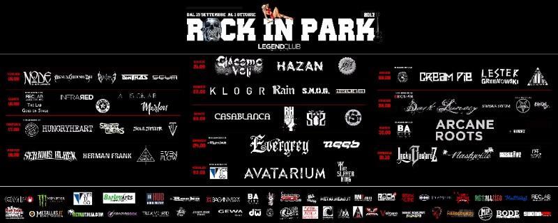 ROCK IN PARK 2017: in arrivo la nona edizione