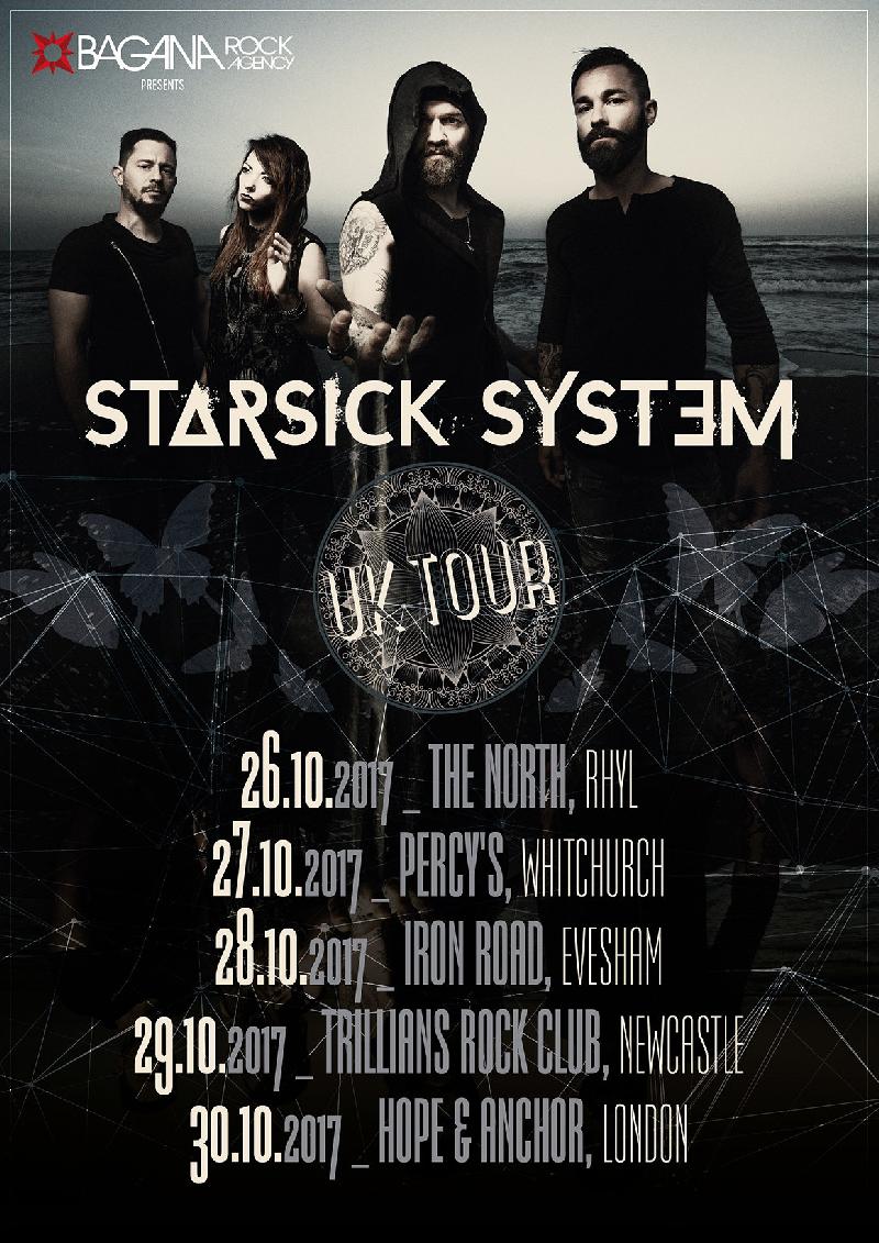 STARSICK SYSTEM: nuove date e aggiornamento del Tour UK di Ottobre