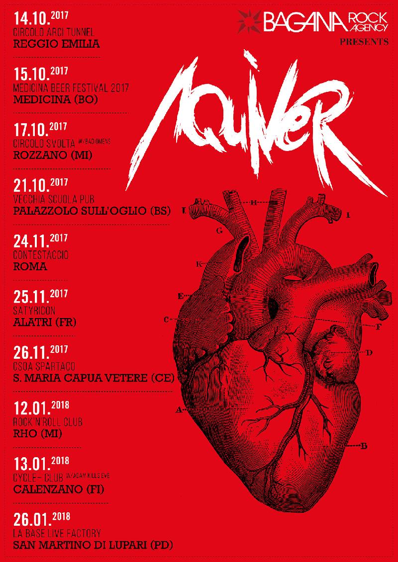 AQUIVER: online il video di "Drawing Circles"
