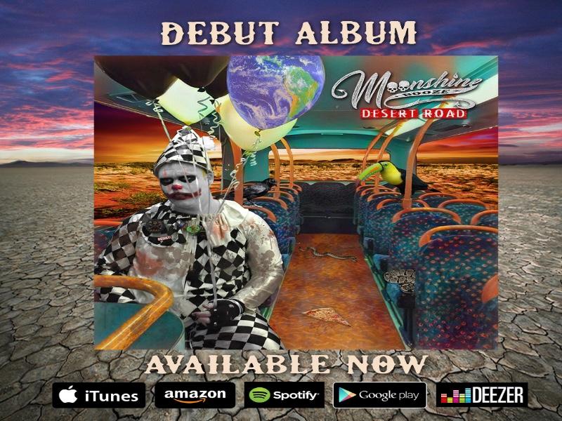 MOONSHINE BOOZE: uscito il nuovo album "Desert Road"