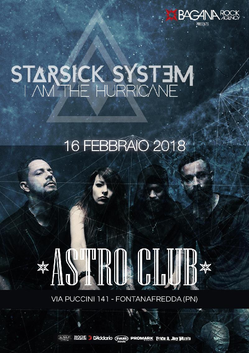 STARSICK SYSTEM: prima data del nuovo tour italiano