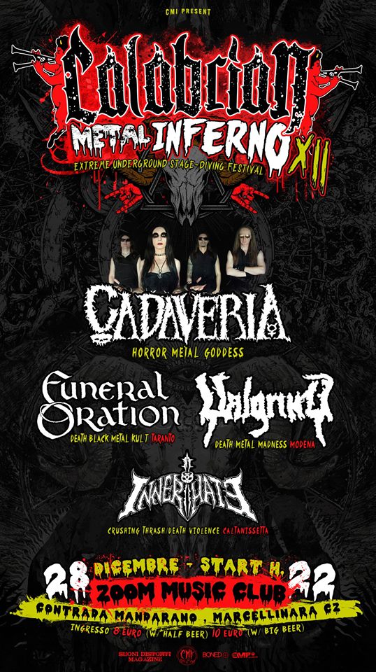 CALABRIAN METAL INFERNO FEST 2017: tutto pronto per la dodicesima edizione